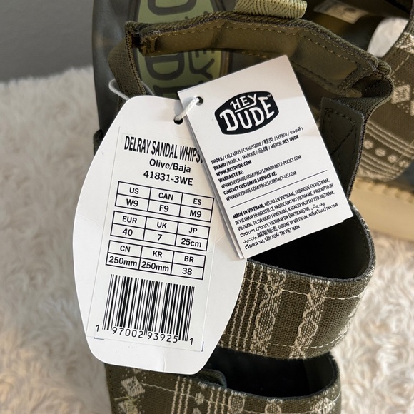 Hey Dude Women's Delray Sandals - Picture 2 of 3